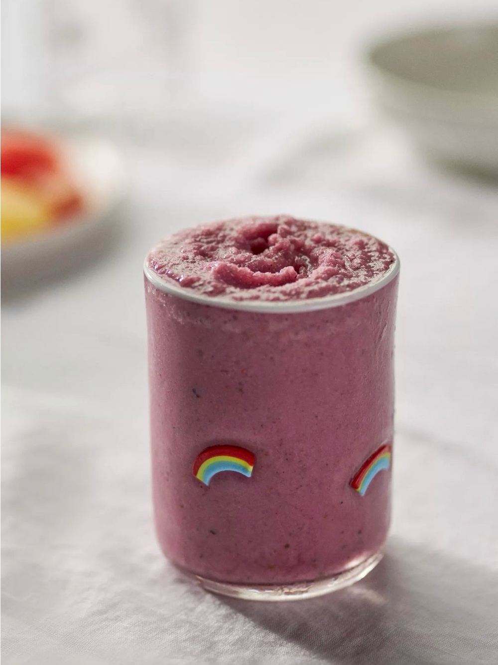 NEW Anthropologie Icon Juice Glass Lucky Charm Collection, Rainbow 🌈